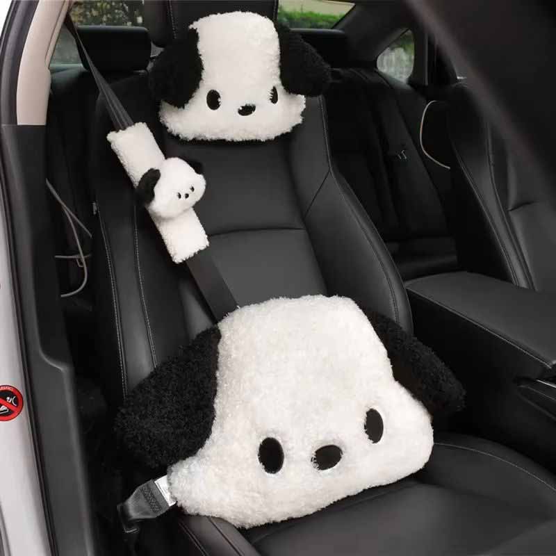 Interior Design Course - Coussin lombaire et appui-tête en peluche