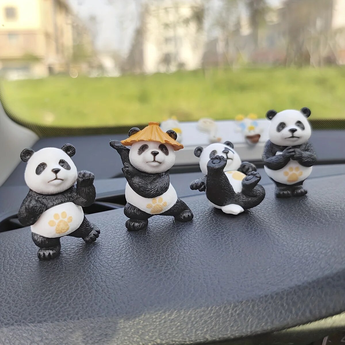 Interior Design Course - Ornements de voiture Design Panda, ornements