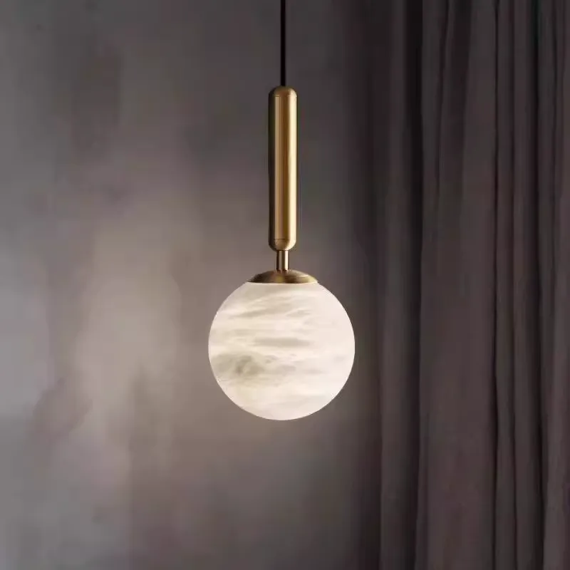 Interior Design Of Cafe - Lustre en cuivre massif de style