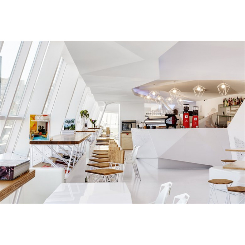 Comptoir de café moderne de ha - Interior Design Of Cafe avis et prix