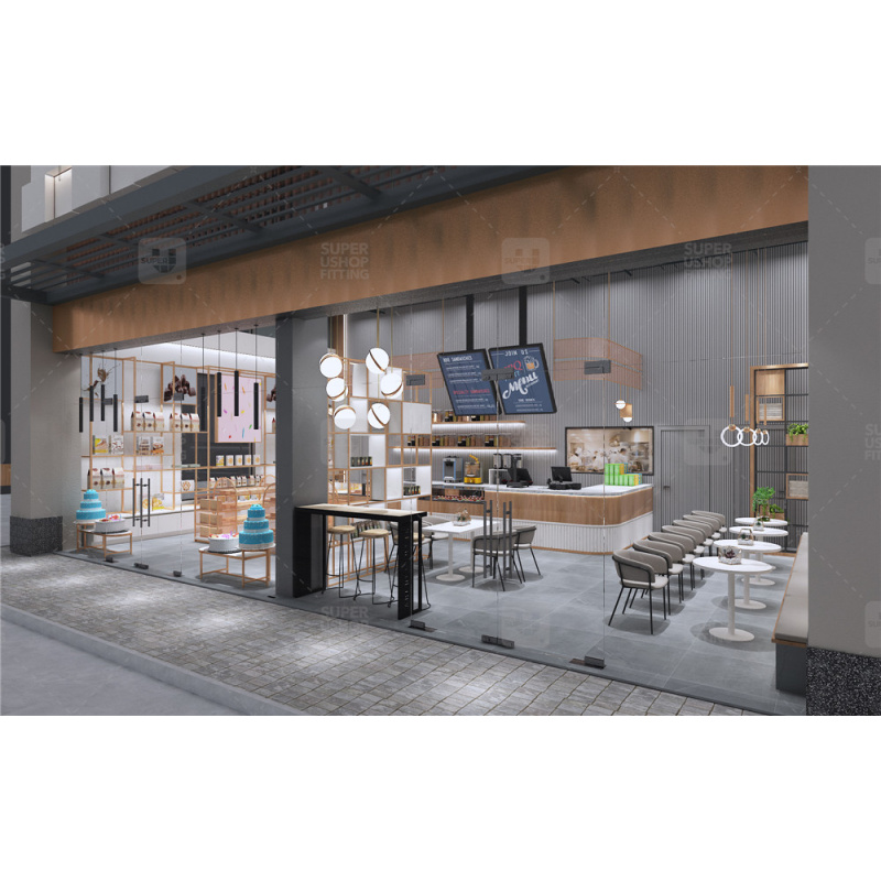 Mobilier sur mesure pour pâtis - Interior Design Of Cafe avis et prix