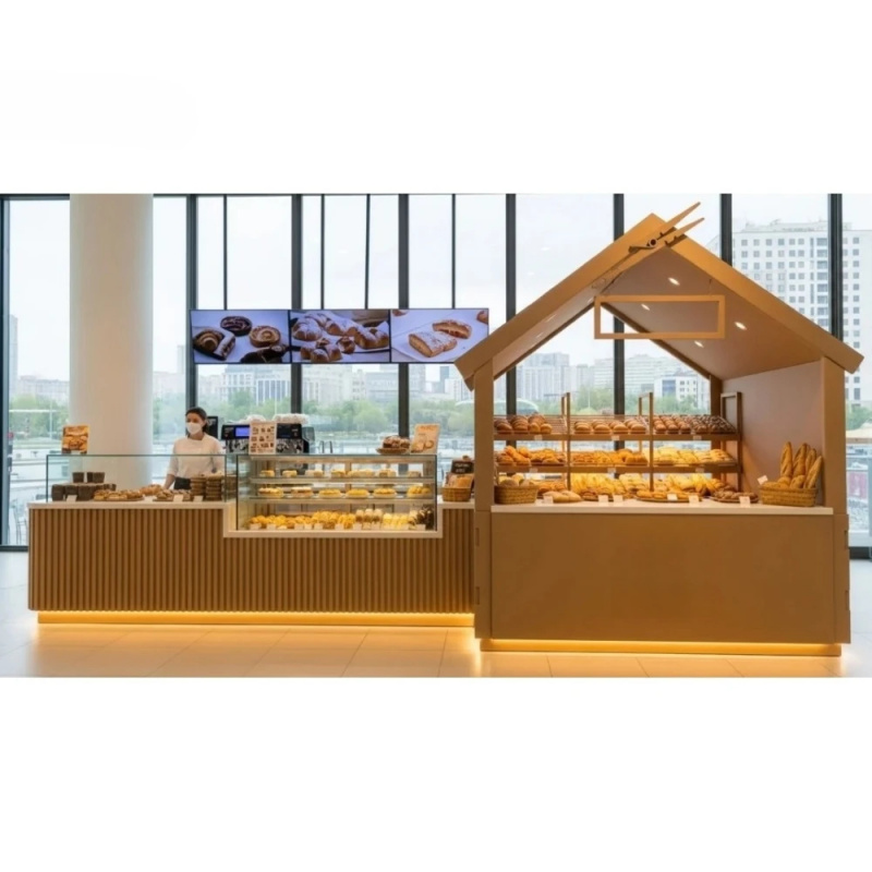 Kiosque de boulangerie sur mes - Interior Design Of Cafe avis et prix