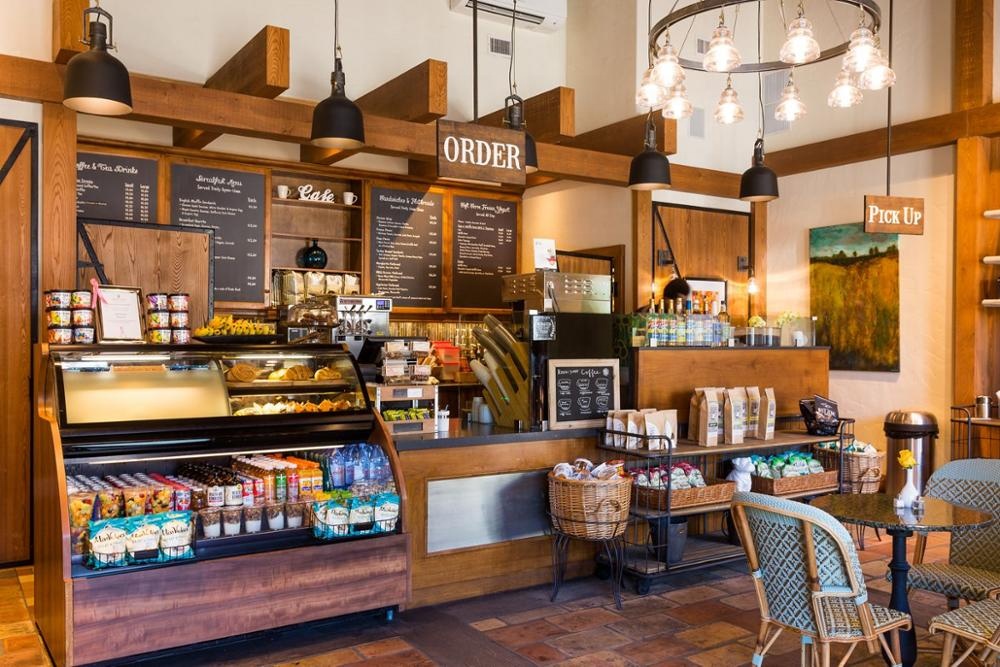 Comptoir de bar en bois, desig - Interior Design Of Cafe avis et prix