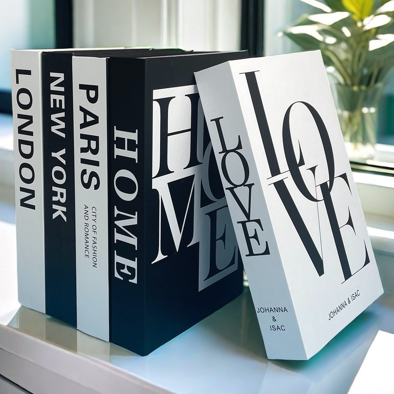 Boîte de rangement de faux liv - Interior Design Yearbook avis et prix